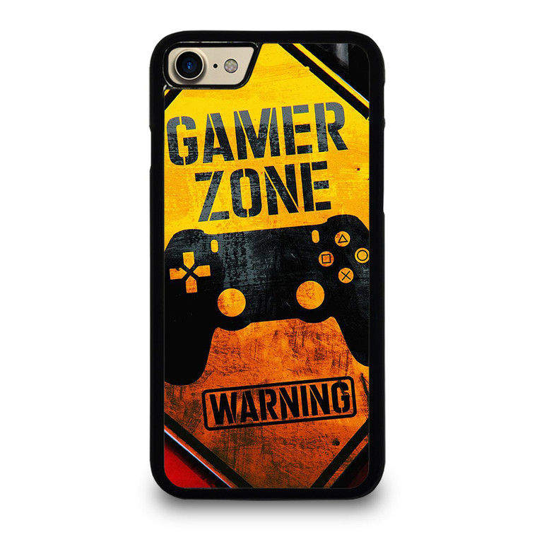 GAMER ZONE WARNING iPhone 7 Case Cover