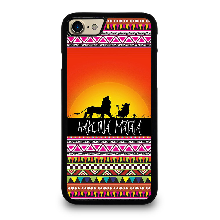 HAKUNA MATATA LION KING SUNSET AZTEC iPhone 7 Case Cover