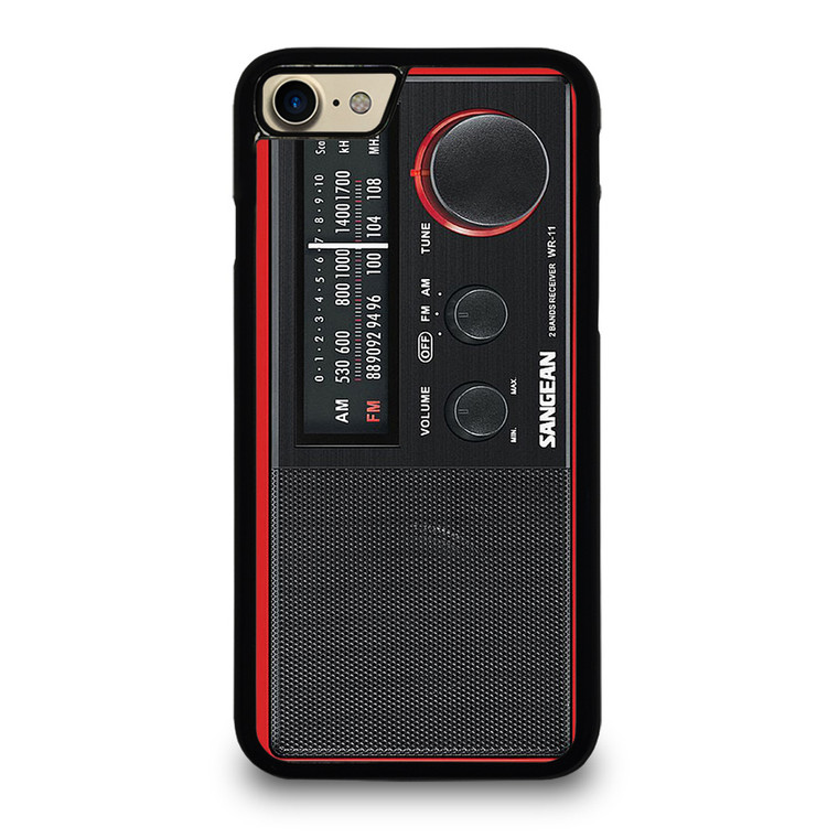 SANGEAN RED RADIO iPhone 7 Case Cover