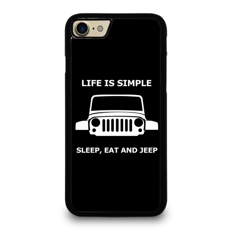 SLEEP EAT AND JEEP iPhone 7 Case Cover