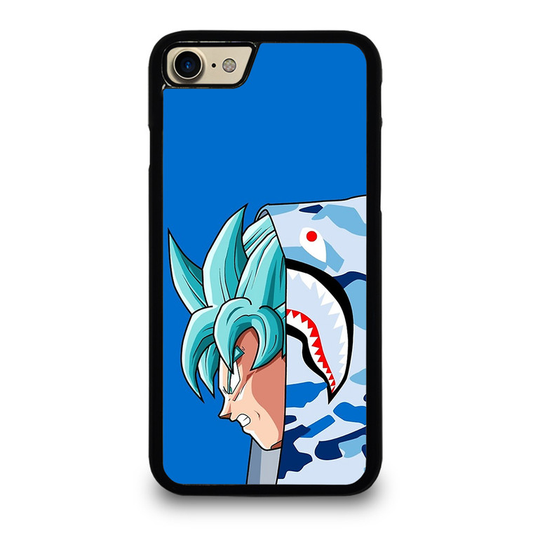 SON GOKU BAPE DRAGON BALL SAIYAN BLUE iPhone 7 Case Cover