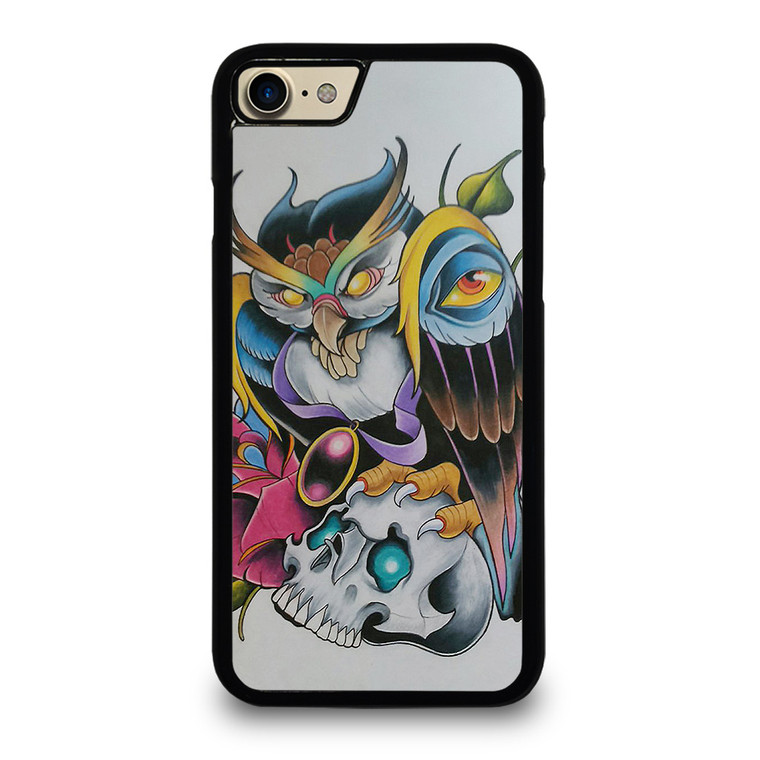 SUGAR SCHOOL OWL TATTOO iPhone 7 Case Cover