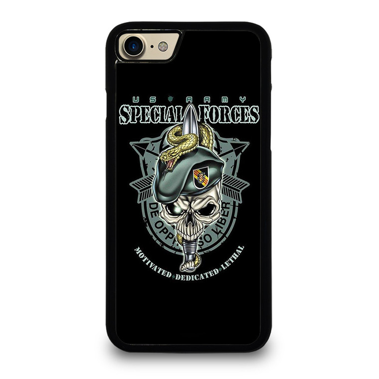 US ARMY SPECIAL FORCES LOGO SKULL iPhone 7 Case Cover