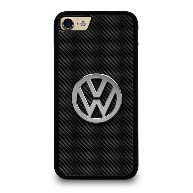 VW VOLKSWAGEN METAL CARBON LOGO iPhone 7 Case Cover