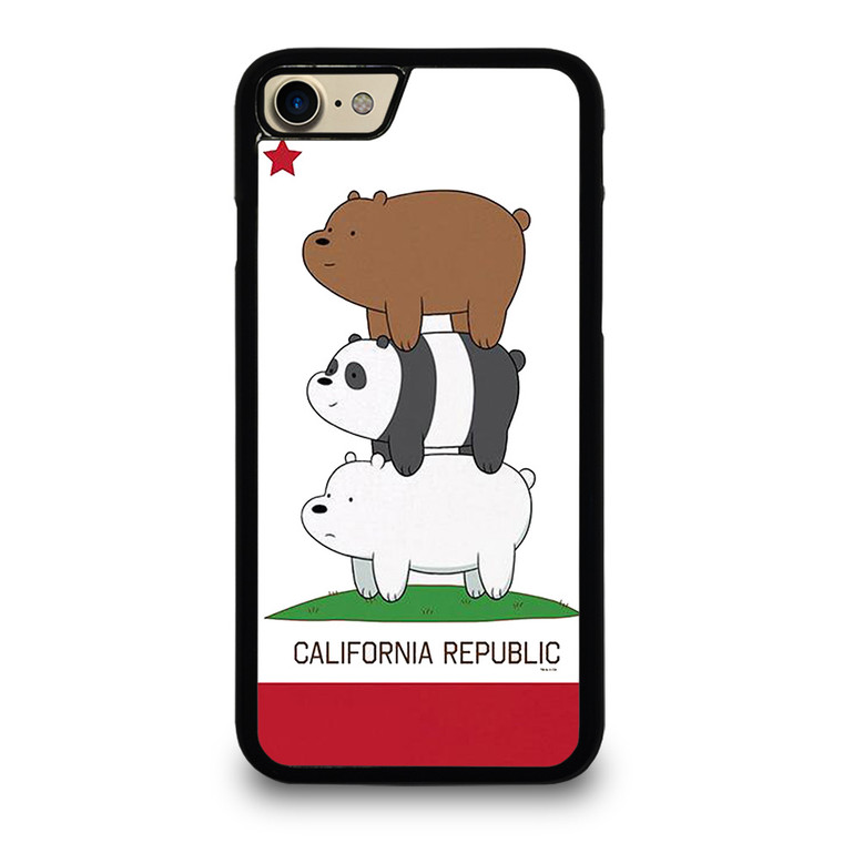 WE BARE BEARS CALIFORNIA REPUBLIC iPhone 7 Case Cover