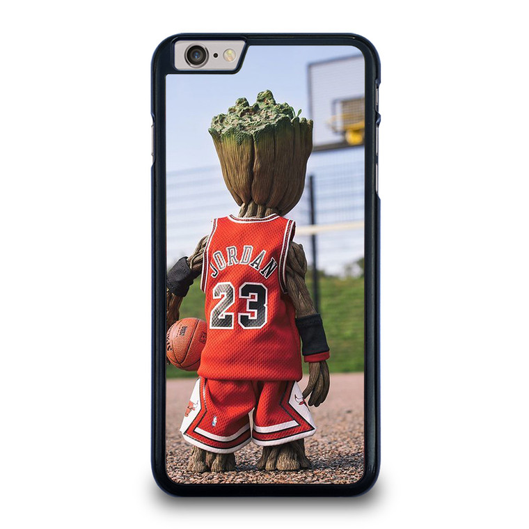 BABY GROOT MICHAEL JORDAN CHICAGO BULL iPhone 6 / 6S Plus Case Cover