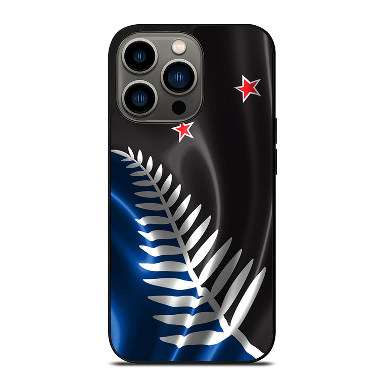 ALL BLACKS NEW ZEALAND FLAG iPhone 13 Pro Case Cover