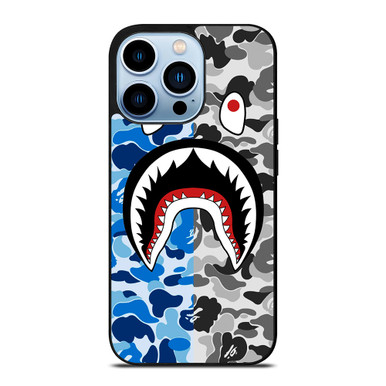 BATHING APE SUPREME SHARK CAMO iPhone XR Case Cover