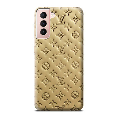 Case for Samsung Galaxy A12 - Louis Vuitton Gold