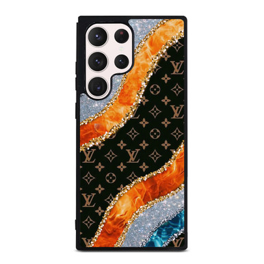 Louis Vuitton Wood Samsung Galaxy S23 Ultra Clear Case