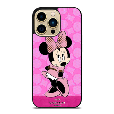 LOUIS VUITTON LV LOGO PINK MINNIE MOUSE iPhone XR Case