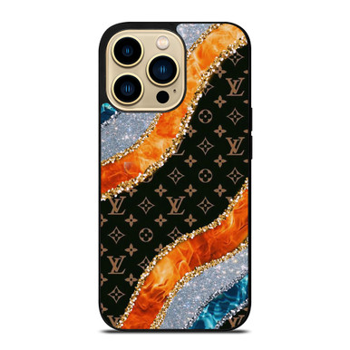 LOUIS VUITTON LV YELLOW PATERN ICON LOGO iPhone 14 Pro Case Cover