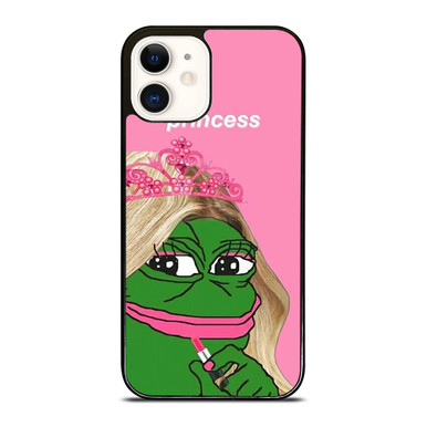 PEPE THE SMUG FROG PINK HOODIE iPhone 13 Pro Max Case Cover