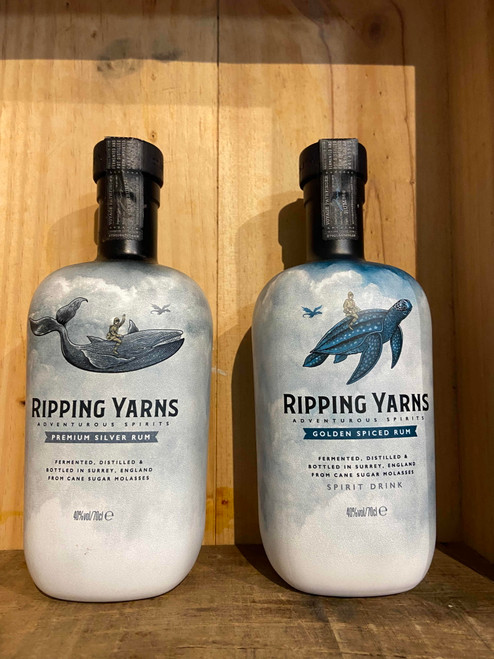 Ripping Yarns Rum - Silver or Spiced