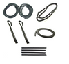 Complete Weatherstrip kit for Chevy S10