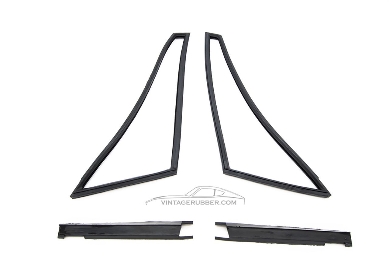Datsun Roadster Fixed Quarter Vent Seal 68-1970 Pair Datsun Roadster Fixed Quarter Vent Seal 68-1970 Pair