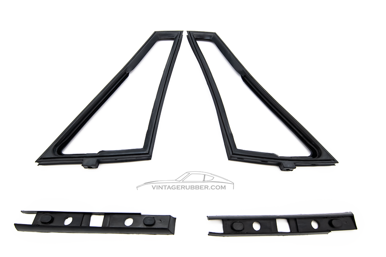 Datsun Roadster Pivoting 1/4 Vent Seal 1965-1967 Kit Datsun Roadster Pivoting 1/4 Vent Seal 1965-1967 Kit