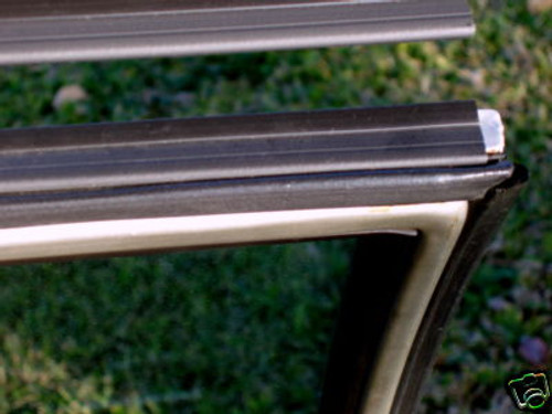 VW MK1 - Rain Upper Door Deflector "Gutter Seal" Pair