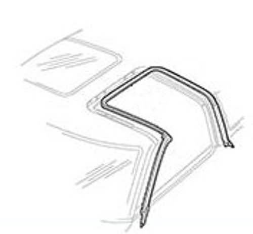 Datsun 300ZX 1990-1996 T-Top Seal LH Drivers