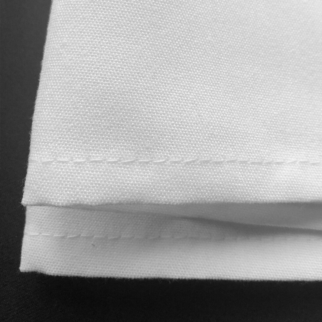 Round Spun Polyester Tablecloth - White - Event Decor Shop