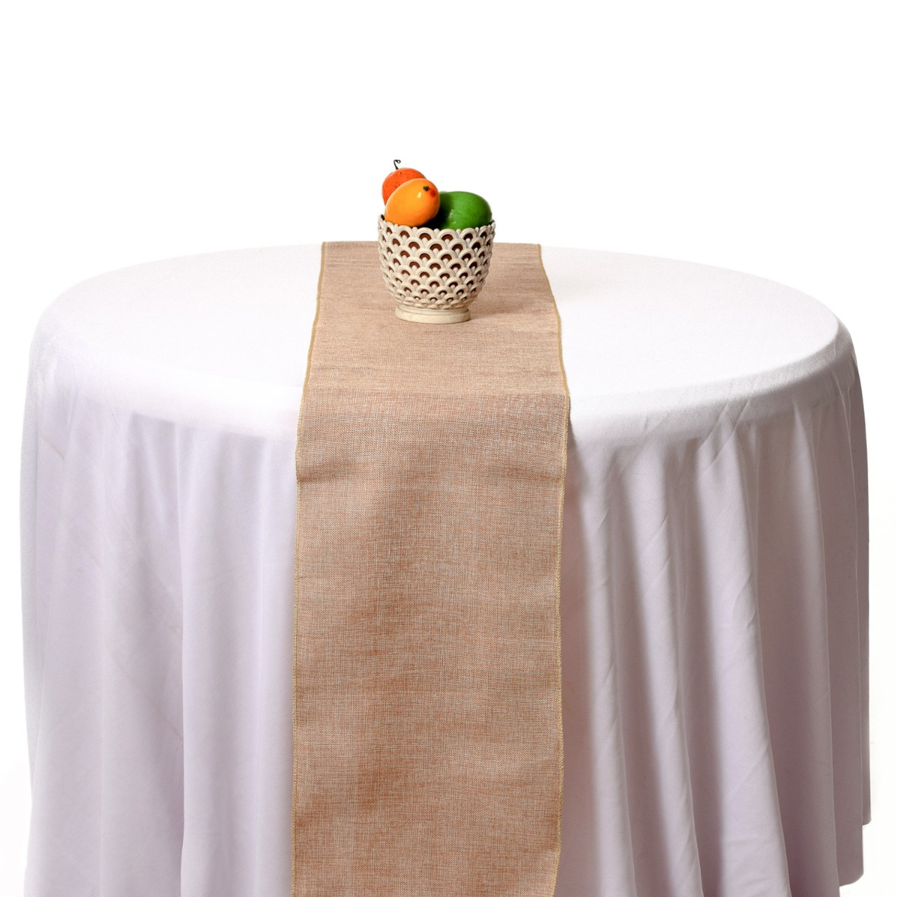 11" x 108" Plain Rustic Hessian Table Runner Event Decor Shop
