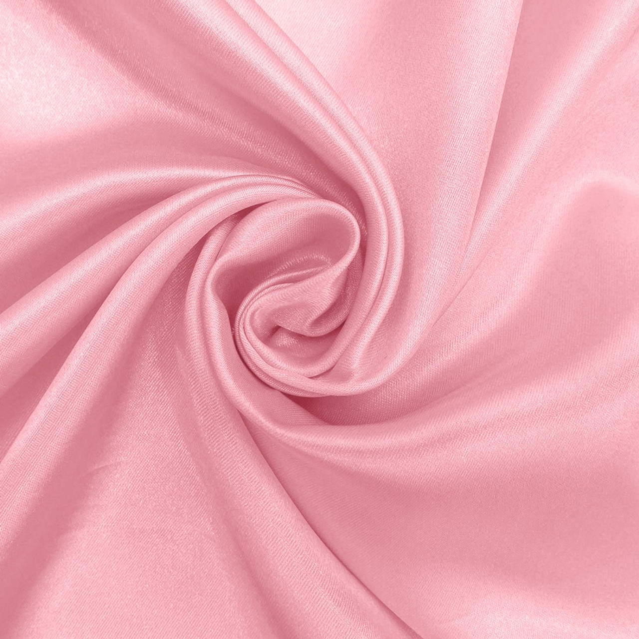 1.5m x 10m Ice Silk Fabric - Baby Pink - Event Decor Shop
