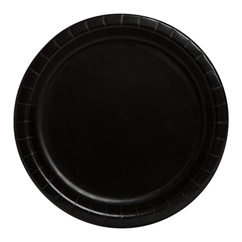 Midnight Black - Round Plates