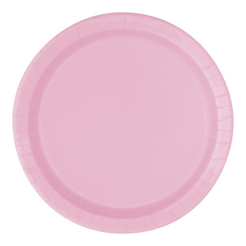 Lovely Pink - Round Plates