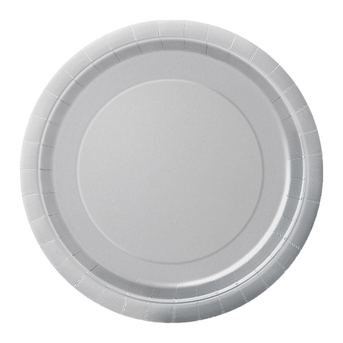 Silver - Round Plates