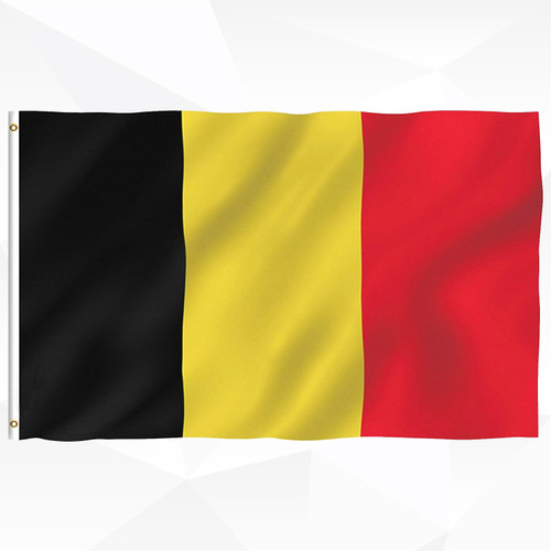 Belgium Flag - 5ftx3ft