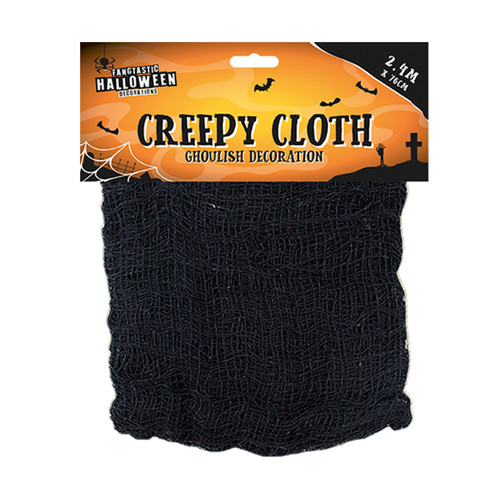 Halloween Creepy Cloth - Black