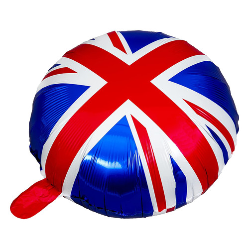 18" Union Jack Great Britain Foil Balloon