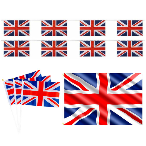 Union Jack Flag Set - Option 2