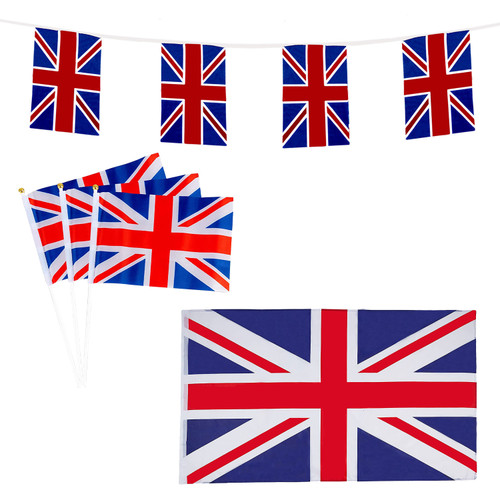 Union Jack Flag Set - Option 5