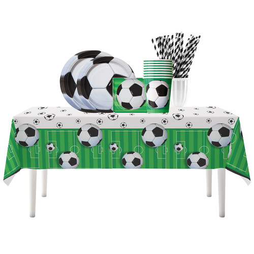 Football Theme Party Tableware Set - 141 pcs