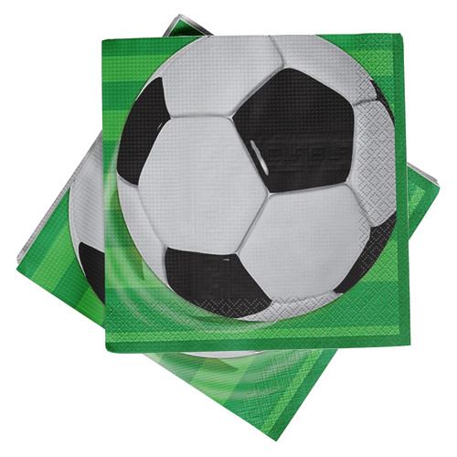 Football Themed Napkins (Pack of 16)