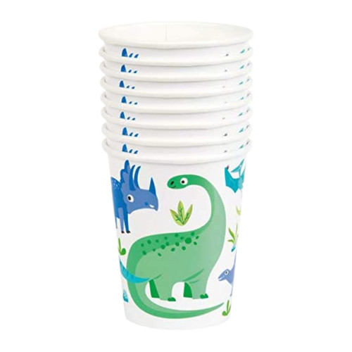 Dinosaur Themed Cups (Pack of 8)