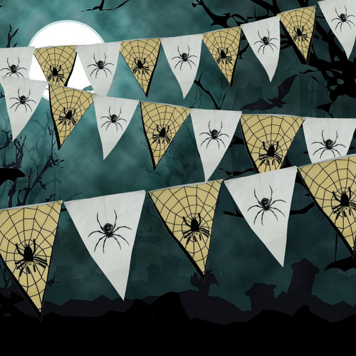 Halloween Spider Bunting