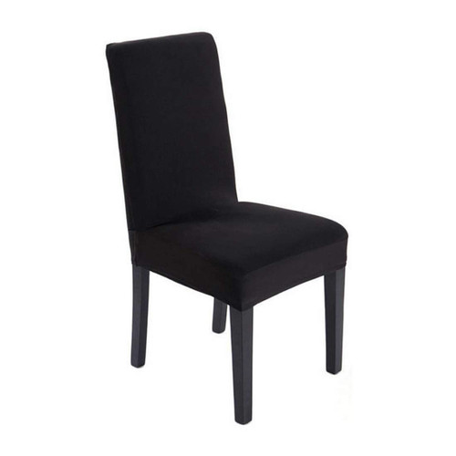 Short Spandex Chair Cover - Black