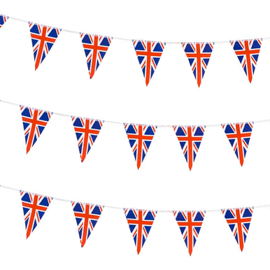 Union Jack Bunting 10 Flags