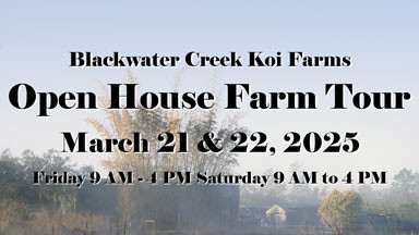 Open House Farm Visit March 21-22, 2025