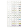Locking acrylic piercing jewelry display case