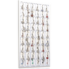 Illuminated body jewelry display for retail stores