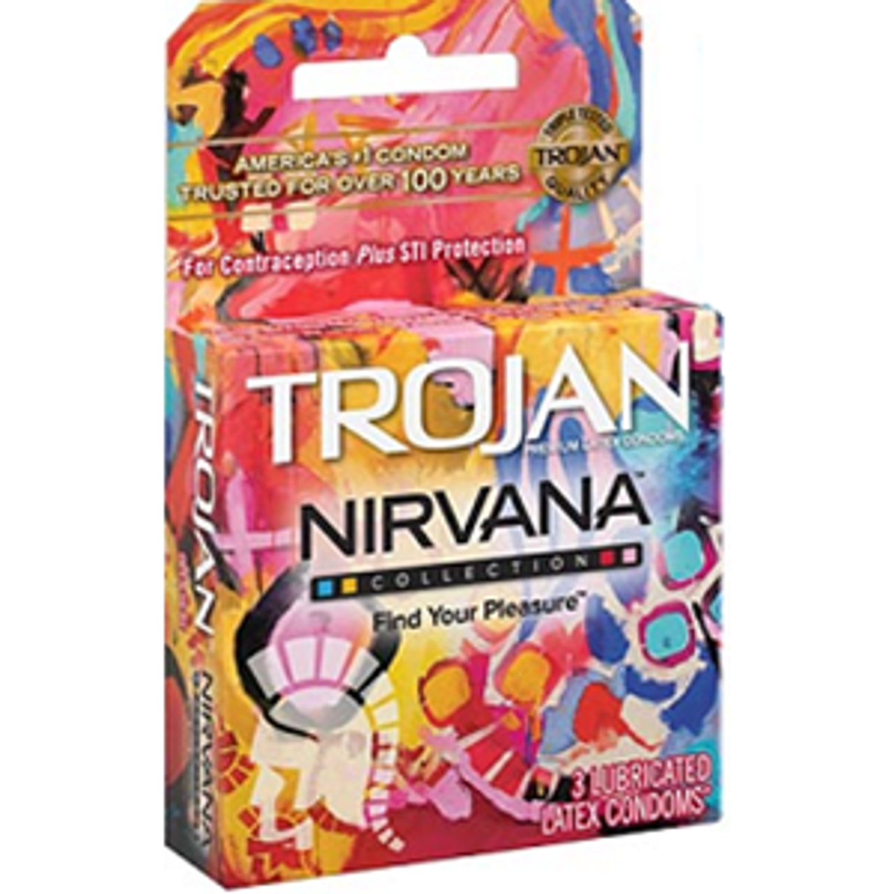 Trojan Nirvana Condoms in 3ct. box of 6