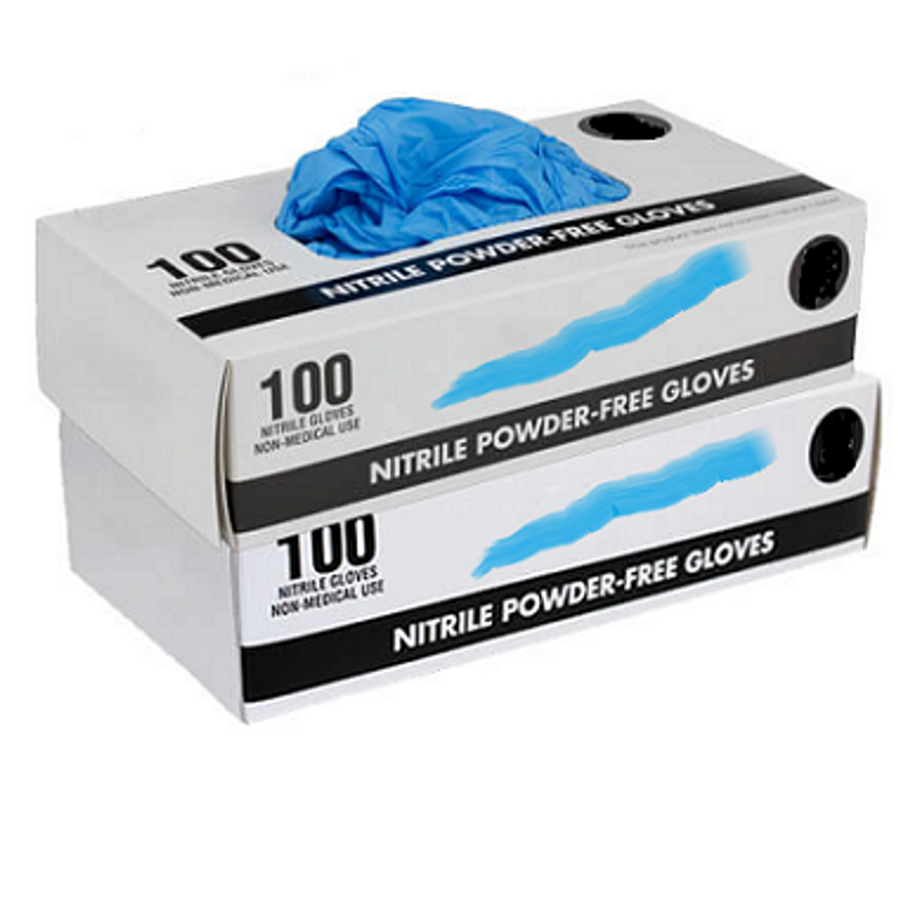 Blue Nitrile Gloves Large