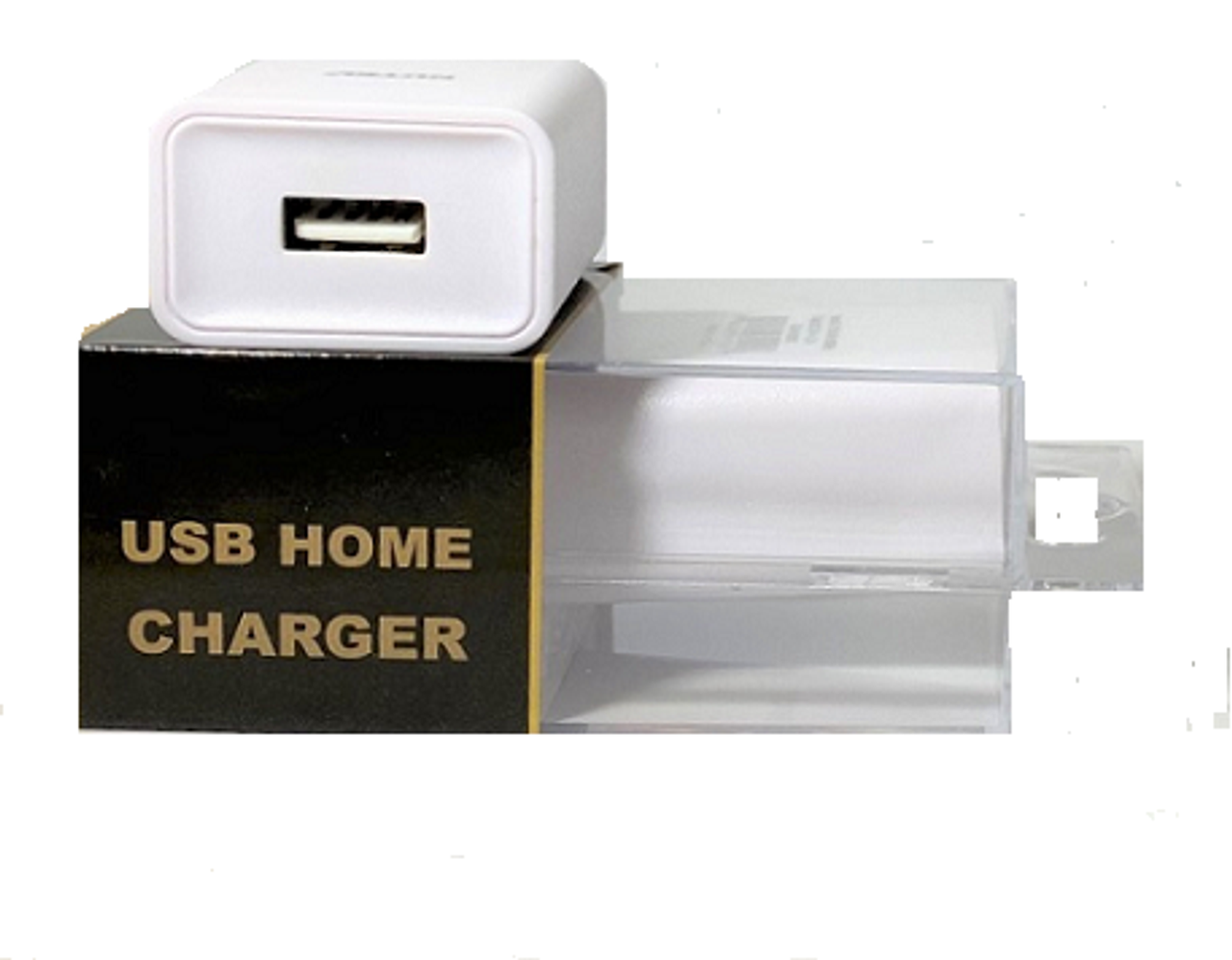 Nutel Gold USB Wall Chargers in Retail Package