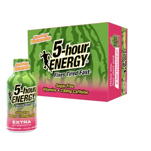 5 Hour Extra Strawberry Watermelon 12 count box.