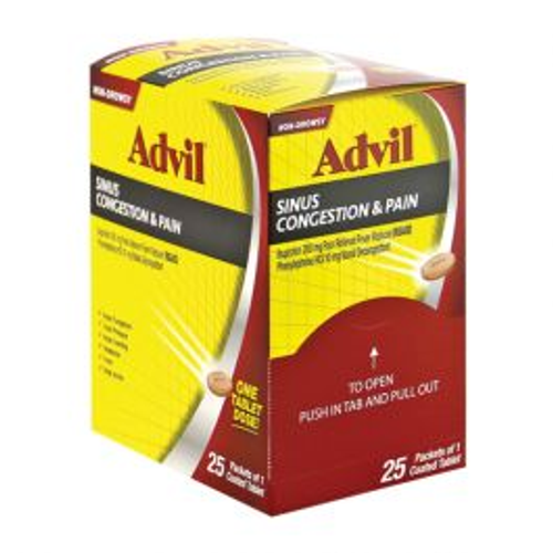 Advil Sinus Congestion & Pain 25ct