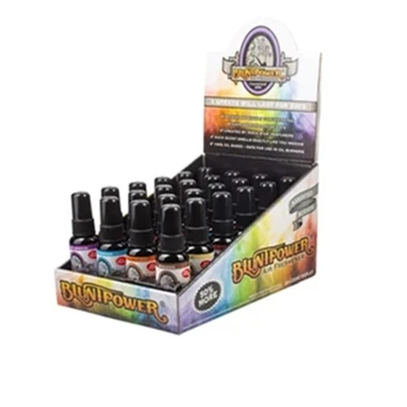 BluntPower Air Freshener Spray in 24ct.  Sold Wholesale By Nutel Distributors