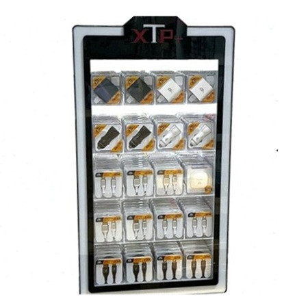 Cell Phone Accessory Counter Top Display  165ct. Sold by Nutel Distributors